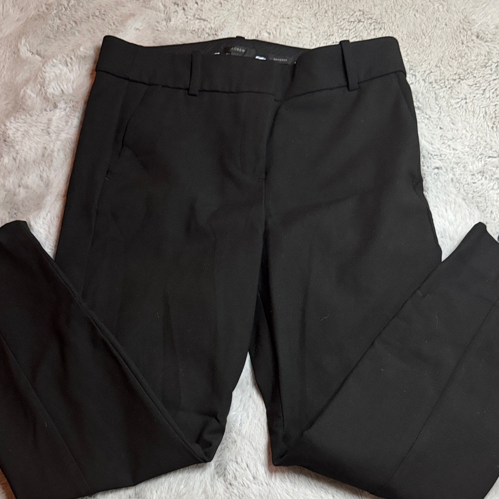 JCrew Cameron Black Dress Pants